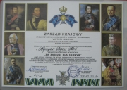Chứng nhận huân chương hữu nghị của hội cựu chiến binh Virtuti Militari Ba Lan